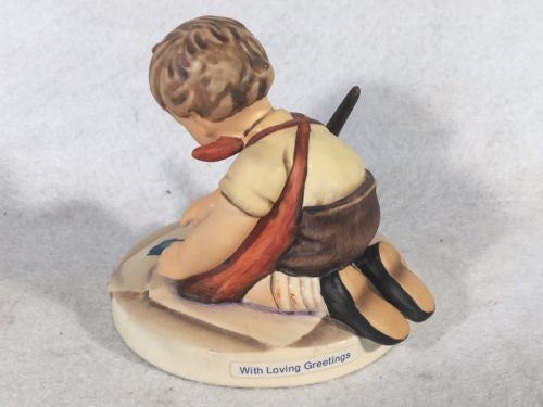 Goebel Hummel Figurine TMK6 #309 "With Loving Greetings" 3.5" with Box   - TvMovieCards.com