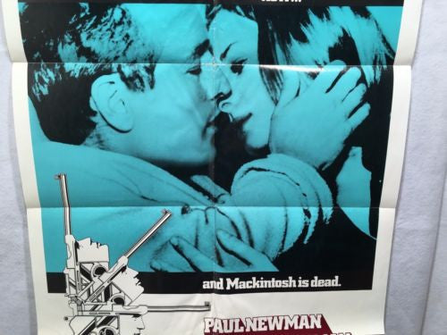 Original 1973 "The Mackintosh Man" 1 Sheet Movie Poster 27x 41" Paul Newman   - TvMovieCards.com