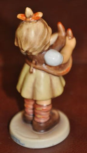 Goebel Hummel Figurine #573 2/0 "Loving Wishes"  TMK8 Germany 4.4"   - TvMovieCards.com