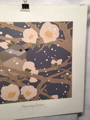 Flowering Quince - Sudi Mccollum - Lithograph Art Print Poster 24" x 24"   - TvMovieCards.com