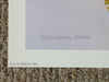 Ellie Weakley "Flower Fantasy" Lithograph Print Number/Signed   - TvMovieCards.com