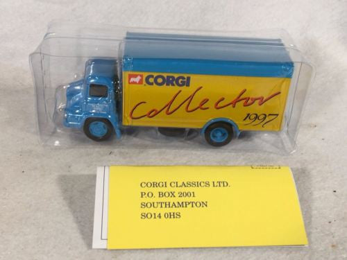 Corgi Classics Collector Club 1997 Diecast Car 30305 Thames Trader Box Van   - TvMovieCards.com