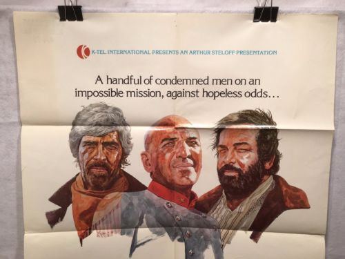 Original 1972 "A Reason to Live A Reason to DIe!" 1 Sheet Movie Poster 27"x 41"   - TvMovieCards.com
