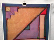 Gary Collins "Geo" Abstract Art Print GC041 1992 Artbeats 19.5 x 19.5 Poster   - TvMovieCards.com