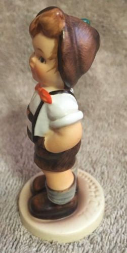 Goebel Hummel Figurine TMK7 630 "For Keeps" Hummel Club 3.5"   - TvMovieCards.com