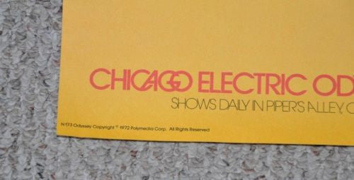 1972 Chicago Electric Odyssey Multimedia Experience Poster   - TvMovieCards.com
