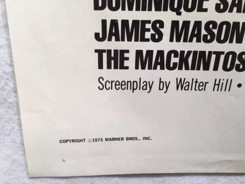 Original 1973 "The Mackintosh Man" 1 Sheet Movie Poster 27x 41" Paul Newman   - TvMovieCards.com