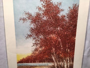 Vintage Cal Pepper "Surrounding Meadow" Lithograph Signed Numbered 153/250 Print   - TvMovieCards.com