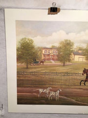 Vintage 1988 - Victorian Spring - Judith Zimmers-Blinn Limited Ed Print   - TvMovieCards.com