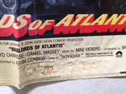 Original 1978 "Warlords of Atlantis"  1 Sheet Movie Poster 27"x 41" DOUG MCCLURE   - TvMovieCards.com
