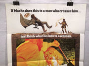 Original 1970 "Macho Callahan" 1 Sheet Movie Poster 27"x 41" David Janssen   - TvMovieCards.com