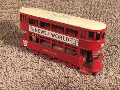 Matchbox Models of Yesteryear No 3 London Transport City Rail News of the World   - TvMovieCards.com
