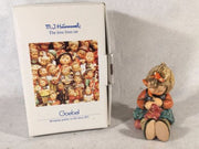 Goebel Hummel Figurine TMK6 #432 "Knit One Purl One" Artist Signed Unula Schmidt   - TvMovieCards.com