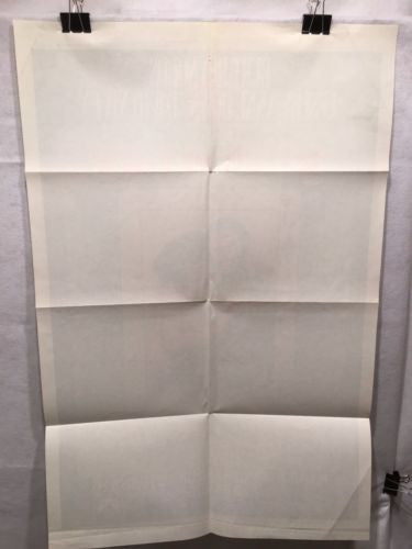 Original 1980 "Rough Cut"  1 Sheet Movie Poster 27"x 41" Burt Reynolds   - TvMovieCards.com