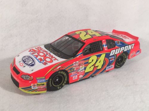 Action 1/24 Diecast #24 Jeff Gordon Dupont 200 Years 2002 Monte Carlo   - TvMovieCards.com