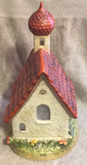 Goebel Hummel Large Figurine TMK6 "Chapel Time" 1st Clock 11"   - TvMovieCards.com