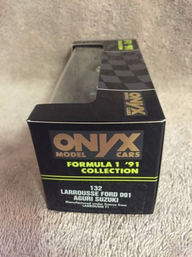 1991 Collection 1/43 Onyx Formula 1 F1 Larrousse Ford 091 Aguri Suzuki   - TvMovieCards.com