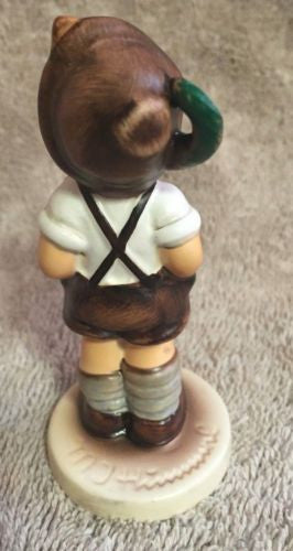 Goebel Hummel Figurine TMK7 630 "For Keeps" Hummel Club 3.5"   - TvMovieCards.com