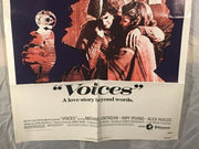 Original 1979 Voices 1 Sheet Movie Poster 27"x 41" Drama Romance   - TvMovieCards.com