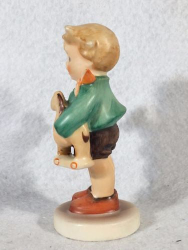 Goebel Hummel Figurine TMK6 #239/C "Boy with Horse" 3.5"   - TvMovieCards.com