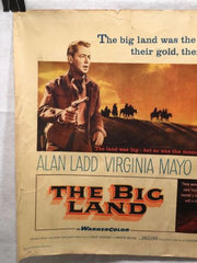 Original 1957 The Big Land Half Sheet Movie Poster 22 x 28 Edmond O'Brien Ladd   - TvMovieCards.com