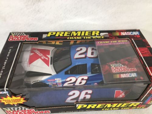 Racing Champions Diecast Car 1:24 Jimmy Spencer #26 Chase the Race "Layin Rubber   - TvMovieCards.com