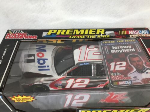 Racing Champions Diecast Car 1:24 Jeremy Mayfield #12 Chrome Chase the Race   - TvMovieCards.com