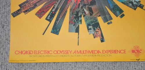 1972 Chicago Electric Odyssey Multimedia Experience Poster   - TvMovieCards.com