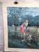 Vintage L. Gordon - Garden Of Melody Serigraph Print Signed Numbered 272/550   - TvMovieCards.com