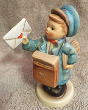 Goebel Hummel Figurine TMK7 119 2/0 "Postman" 4.5"   - TvMovieCards.com