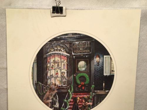 James Milton Smith "The Toymaker" Signed Lithograph Print 616/750   - TvMovieCards.com