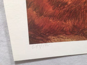 Vintage Western Indian Artwork William Nelson Signed Numbered 247/500   - TvMovieCards.com