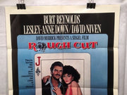 Original 1980 "Rough Cut"  1 Sheet Movie Poster 27"x 41" Burt Reynolds   - TvMovieCards.com