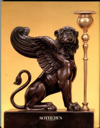 Sotheby's Auction Catalog May 18th 1990 - Fine English Furniture - London   - TvMovieCards.com