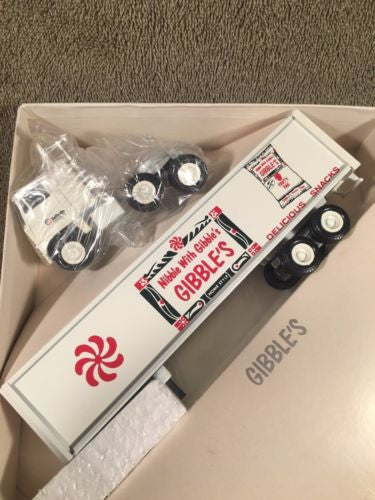 Winross Diecast 1/64 Scale Model Truck Gibble's"Nibble with Gibble's"   - TvMovieCards.com