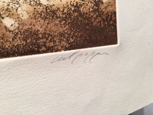 Vintage Cal Pepper "Surrounding Meadow" Lithograph Signed Numbered 153/250 Print   - TvMovieCards.com