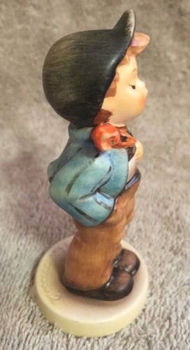 Goebel Hummel Figurine TMK7 560 "Lucky Fellow" Hummel Club 3.5"   - TvMovieCards.com