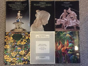 (6) Sotheby's Auction Catalog Lot Sculpture Decorative Arts American Silver   - TvMovieCards.com