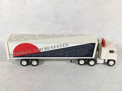 1981 Winross Good Morning Sparkle & Benefits Diecast Delivery Trailer Truck   - TvMovieCards.com