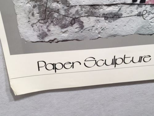 Elaine Rose LES AILES BLANCHES Paper Sculpture - New York Graphic Society Print   - TvMovieCards.com