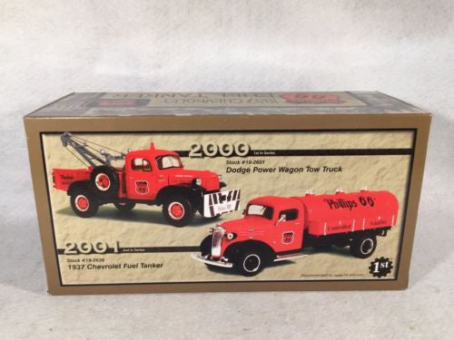 1st First Gear 1/34 1937 Phillips 66 Chevy Fuel Tanker Truck Stock No. 19-2693   - TvMovieCards.com