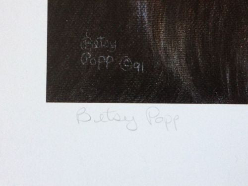 Betsy Popp " Misty Moon Hunters" Lithograph Print Number/Signed   - TvMovieCards.com