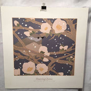 Flowering Quince - Sudi Mccollum - Lithograph Art Print Poster 24" x 24"   - TvMovieCards.com
