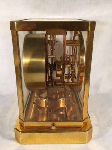 1950 Vintage Jaeger LeCoultre ATMOS 519 Swiss Mantle Clock Nash Motor Co   - TvMovieCards.com