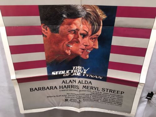Original 1977 "Seduction of Joe Tynan" 1 Sheet Movie Poster 27x 41" Meryl Streep   - TvMovieCards.com