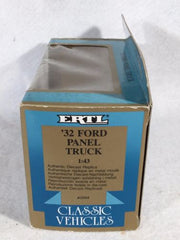 Ertl 1/43 Diecast Car '32 Ford Panel Truck Truck 2504 - Chicago Fire Dept   - TvMovieCards.com