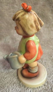 Goebel Hummel Figurine TMK7 729 "Nature's Gift" Hummel Club 3.5"   - TvMovieCards.com