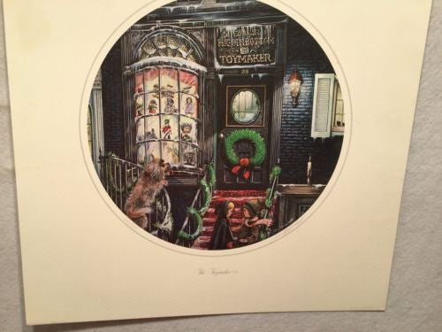 James Milton Smith "The Toymaker" Signed Lithograph Print 616/750   - TvMovieCards.com