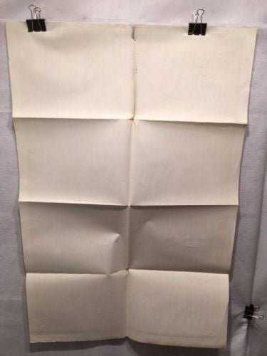 Original 1973 "A Man For Hanging" 1 Sheet Movie Poster 27"x 41"   - TvMovieCards.com