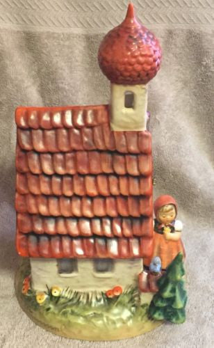 Goebel Hummel Large Figurine TMK6 "Chapel Time" 1st Clock 11"   - TvMovieCards.com